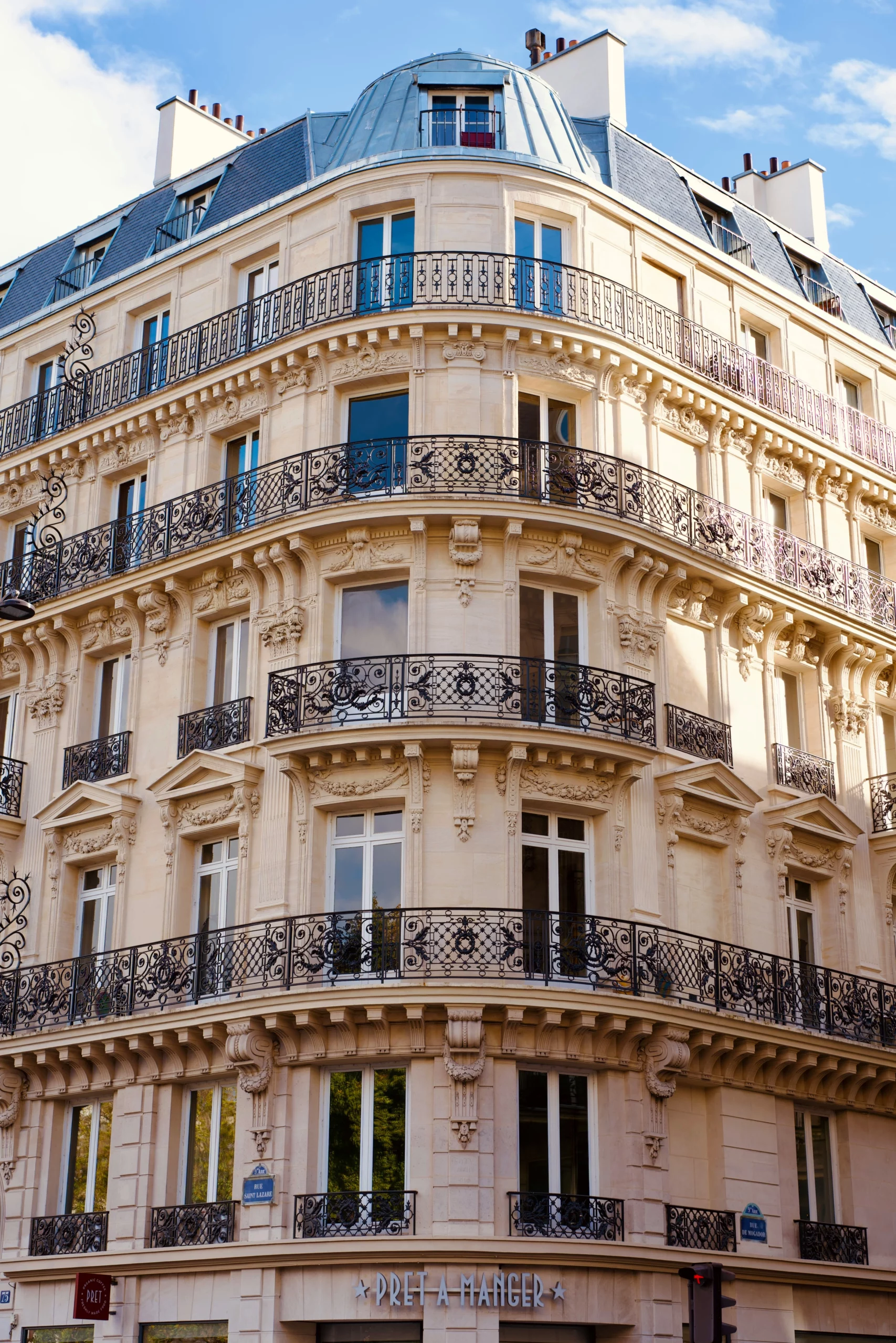 Façade d’immeuble haussmannien – Structurer son patrimoine